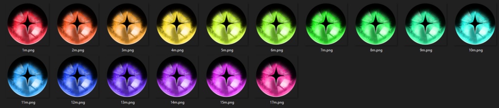 Riftwalker - Eye Textures/Matcaps (V1.1 UPDATE!)