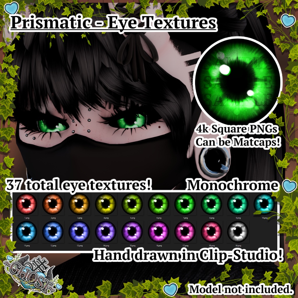 Prismatic - Eye Textures/Matcaps