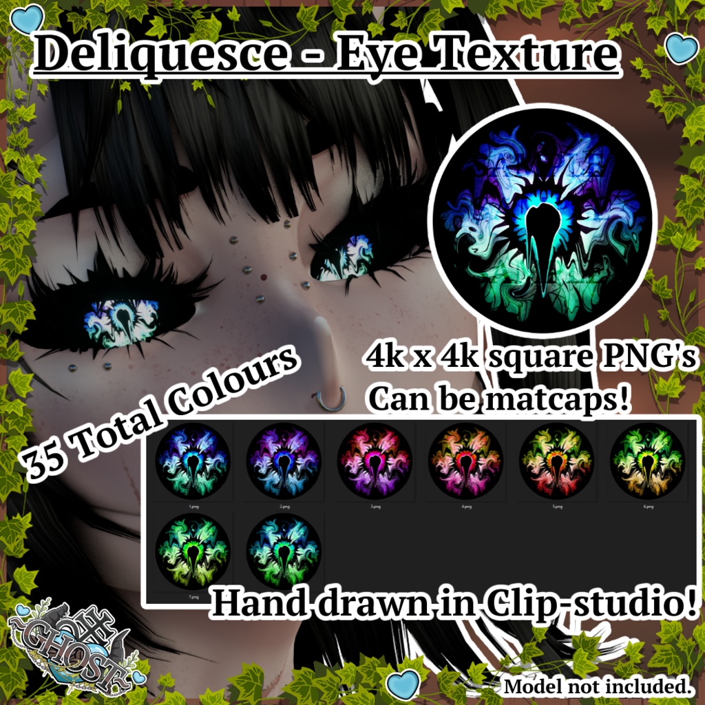 Deliquesce - Eye Textures/Matcaps