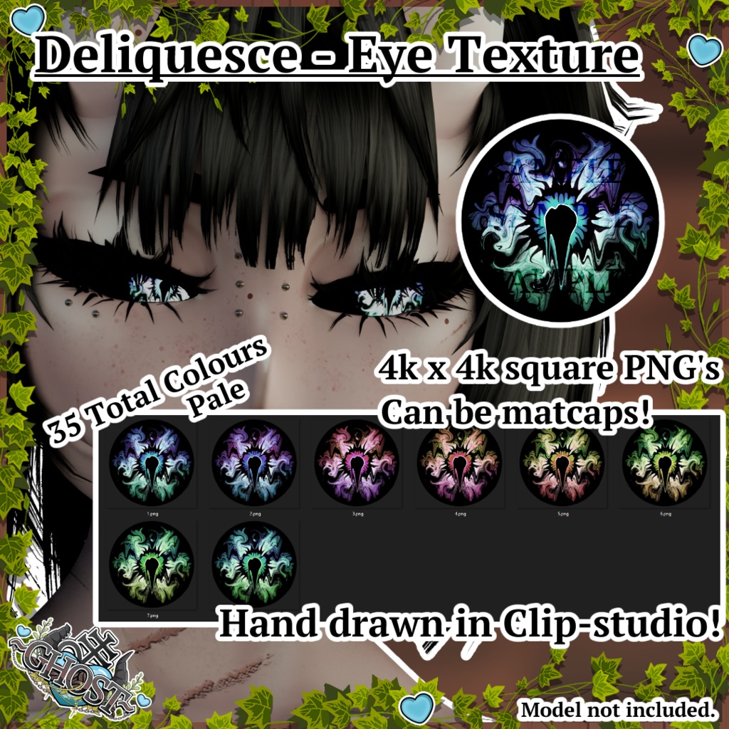 Deliquesce - Eye Textures/Matcaps