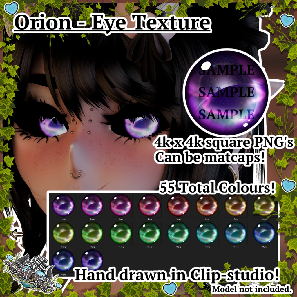Orion - Eye Textures/Matcaps