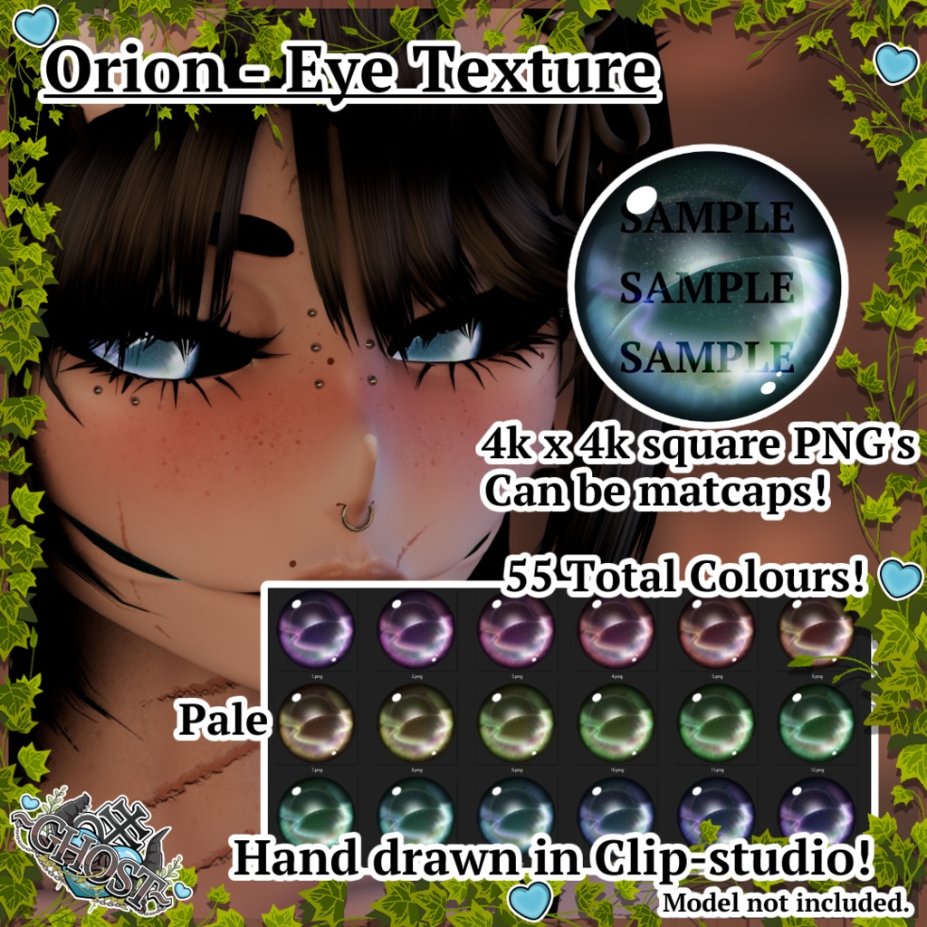 Orion - Eye Textures/Matcaps