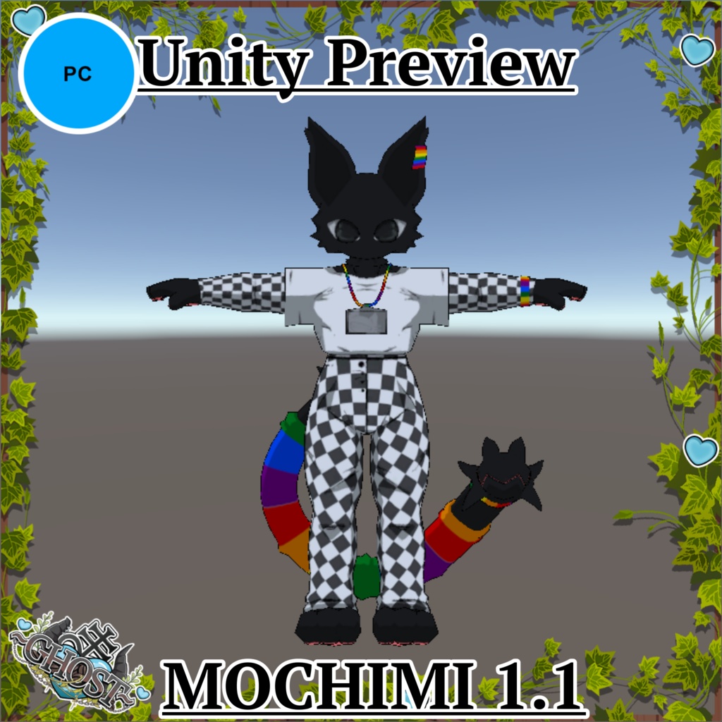 Mochimi - VRChat Avatar 1.1 UPDATE!