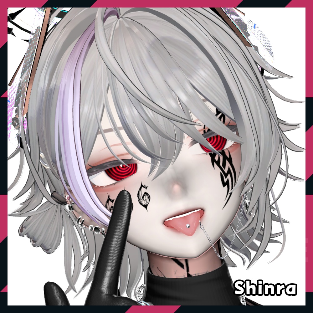 【5アバター対応】Spin round Eye Texture◎