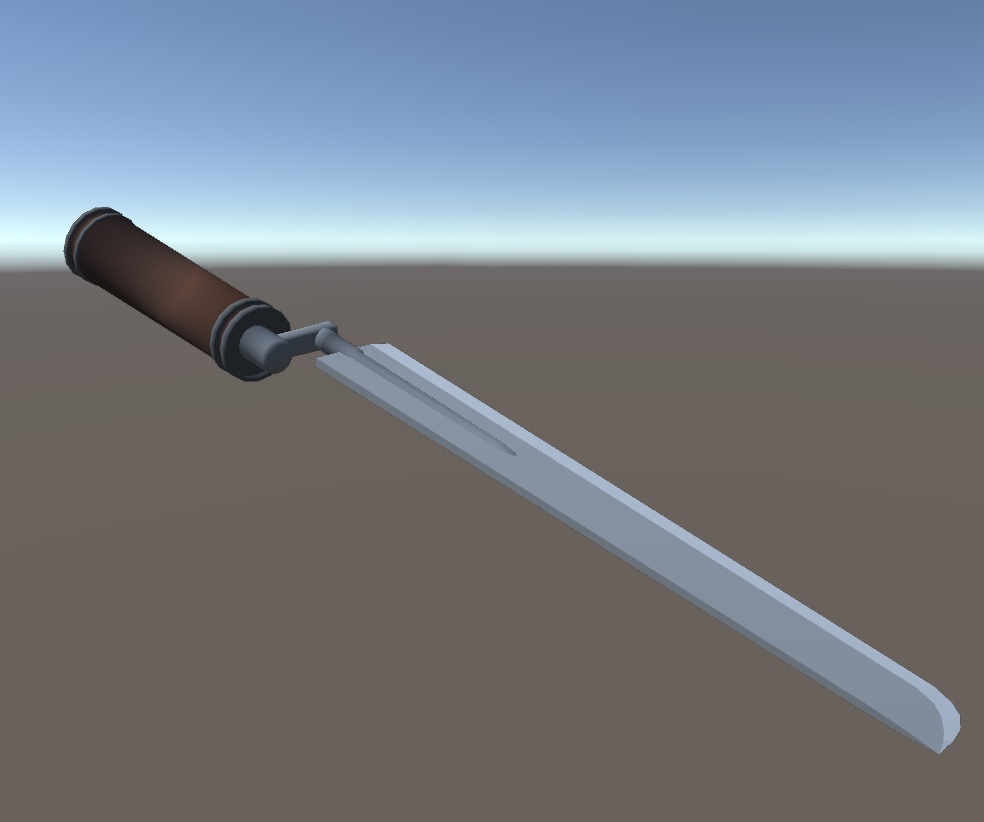 清められてそうな銃剣