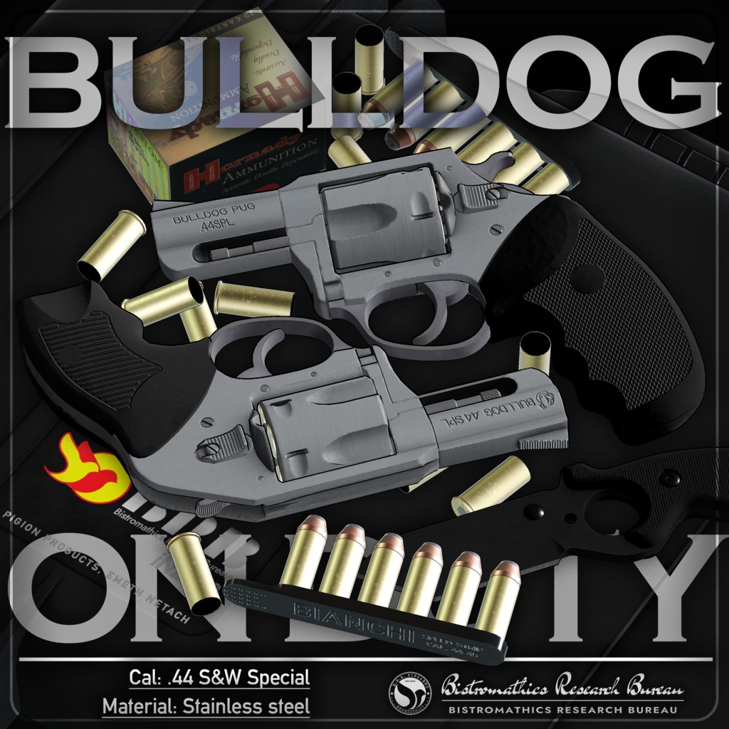 .44splリボルバー『BULLDOG』シリーズ