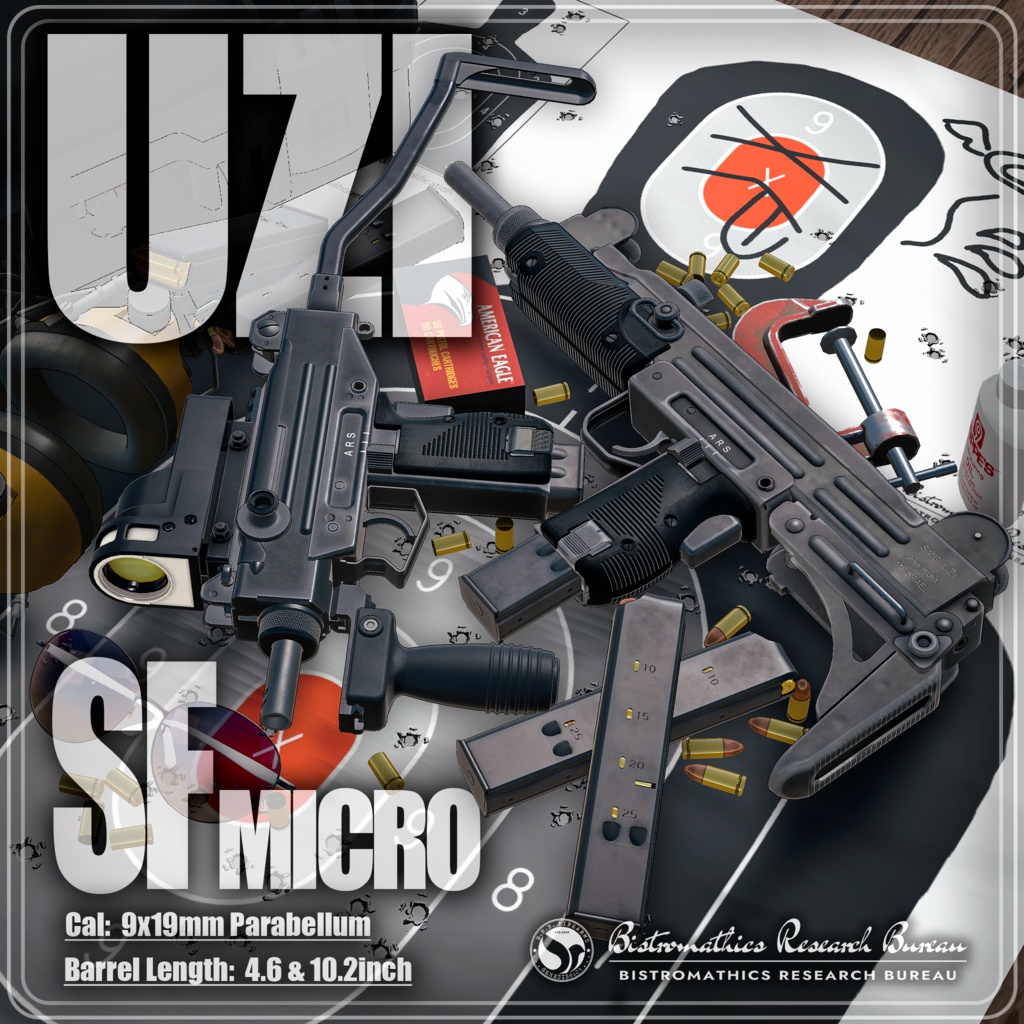 『UZI』&『MicroUZI SF』【サブマシンガン】
