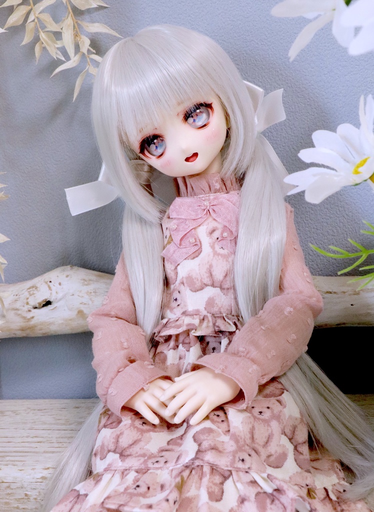 ピンクくまワンピース