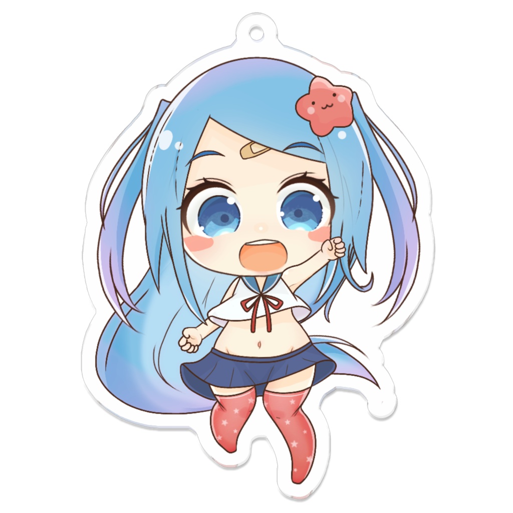 トライデントちゃんアクリルキーホルダー