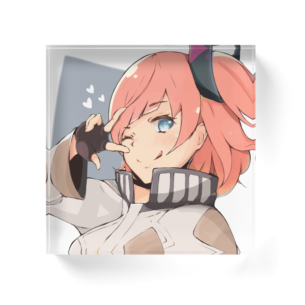 カリスちゃんアクリルブロック