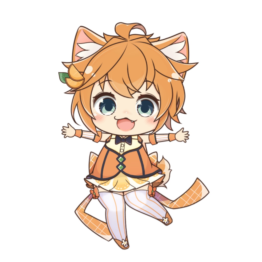 みかんちゃんアクリルキーホルダー