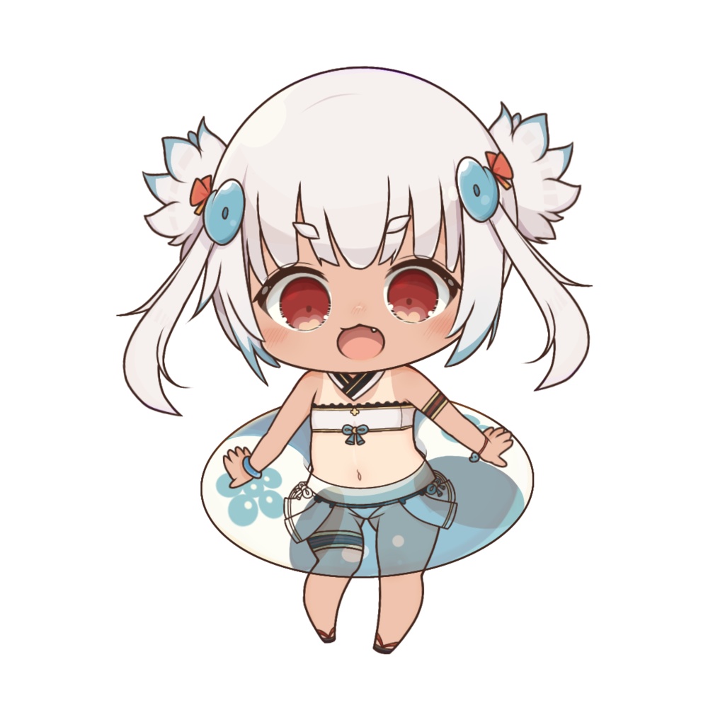 水着つーちゃんアクリルキーホルダー