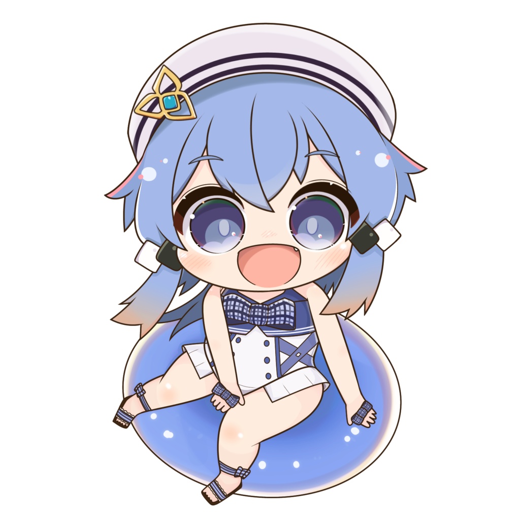 海上ネスちゃんアクリルキーホルダー