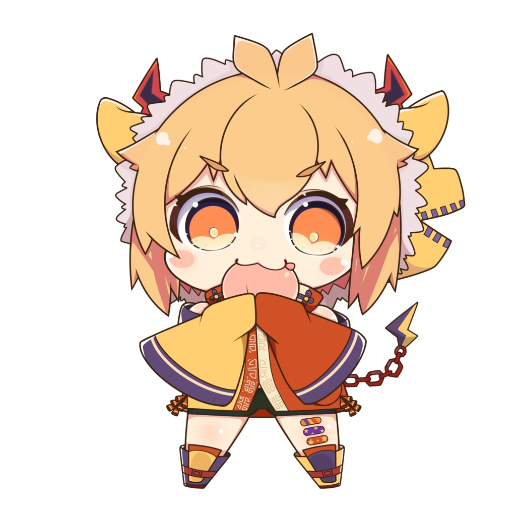 桃饅シユウちゃんアクリルキーホルダー