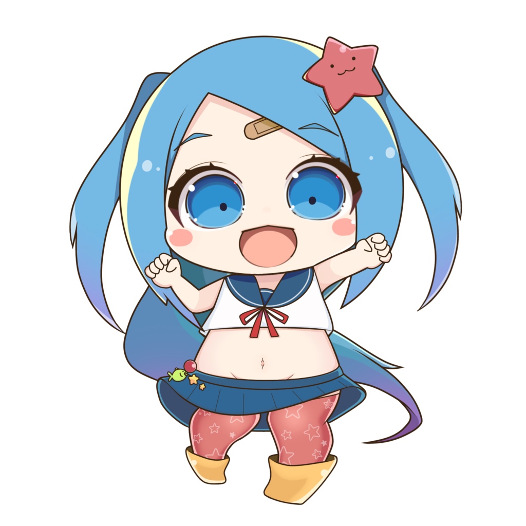 トライデントちゃんアクリルキーホルダー