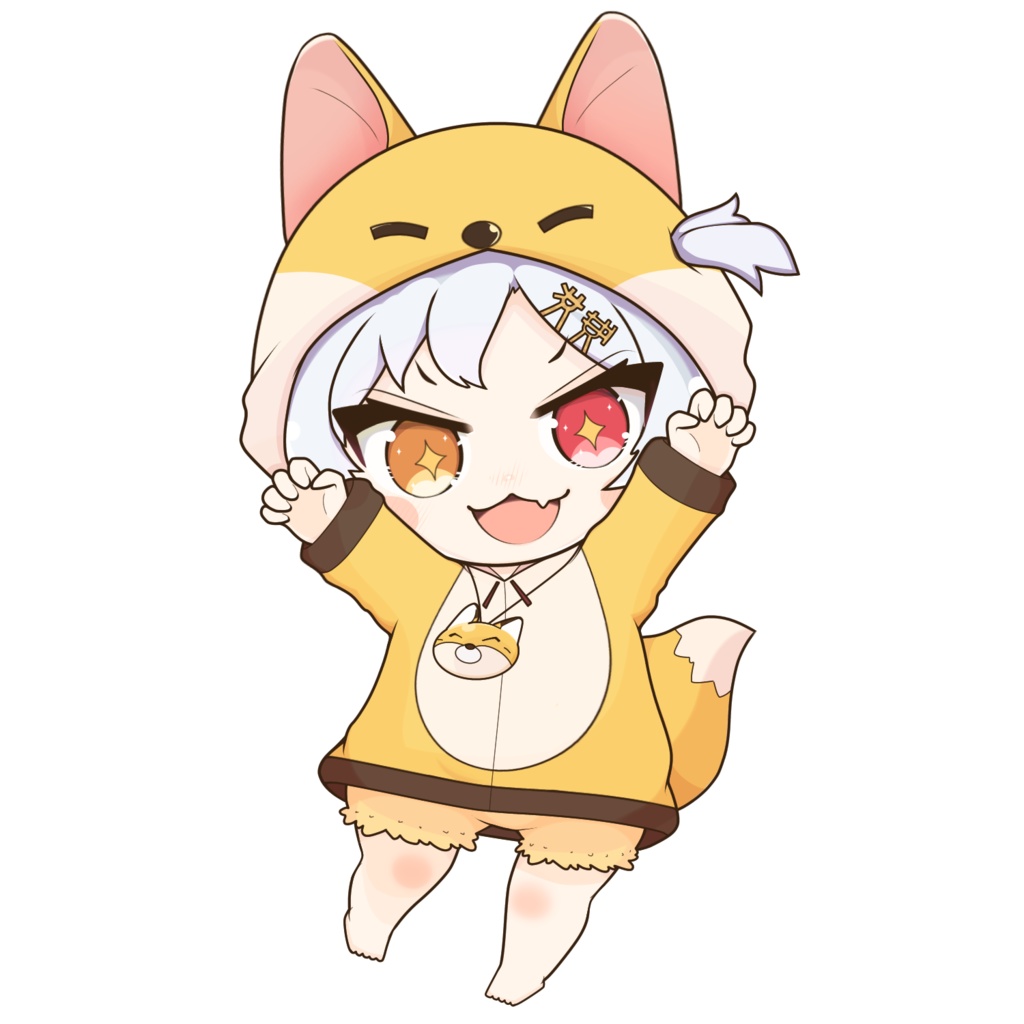 Vイタームちゃん(お泊まり会)アクリルキーホルダー