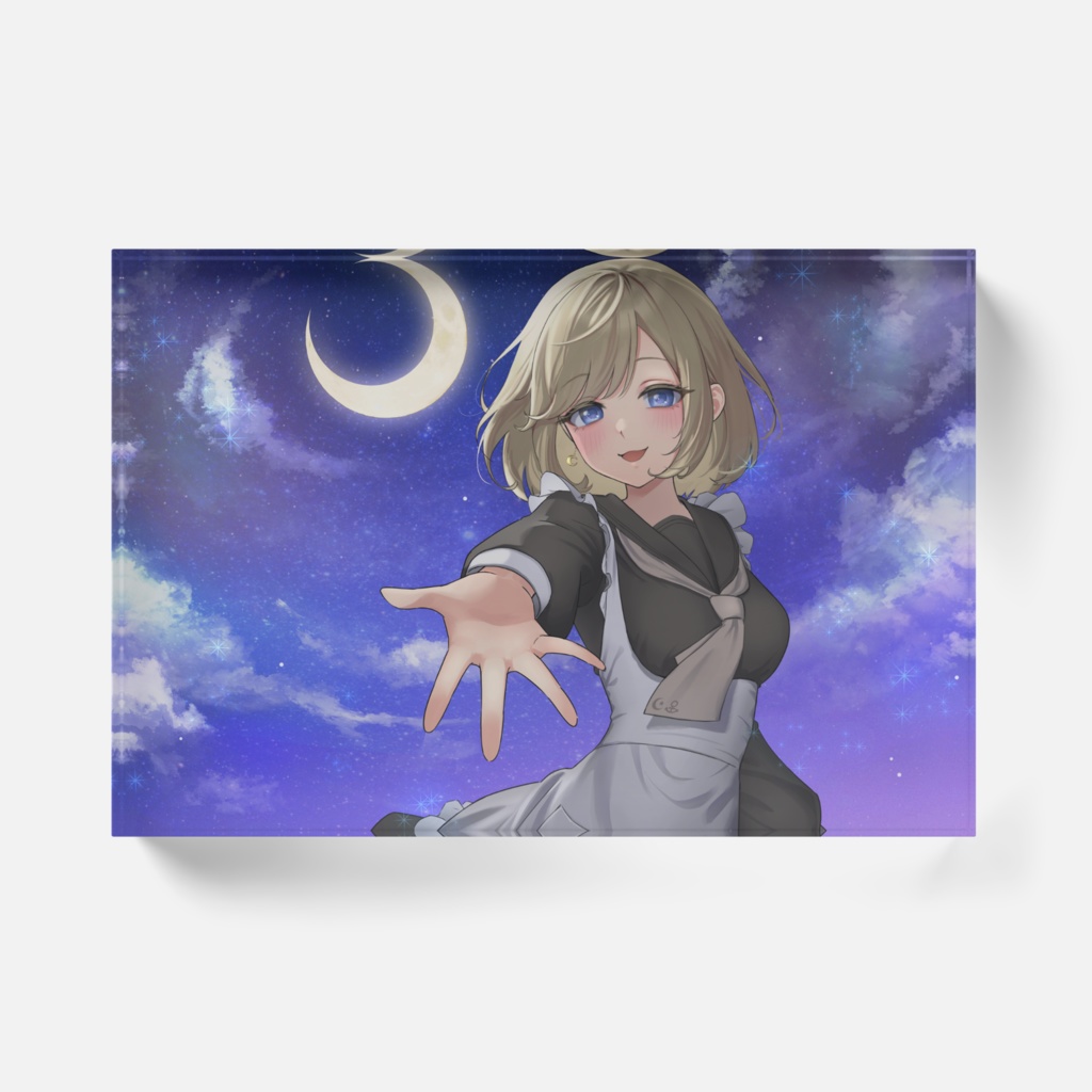 えむと手結んで、月目指そっ