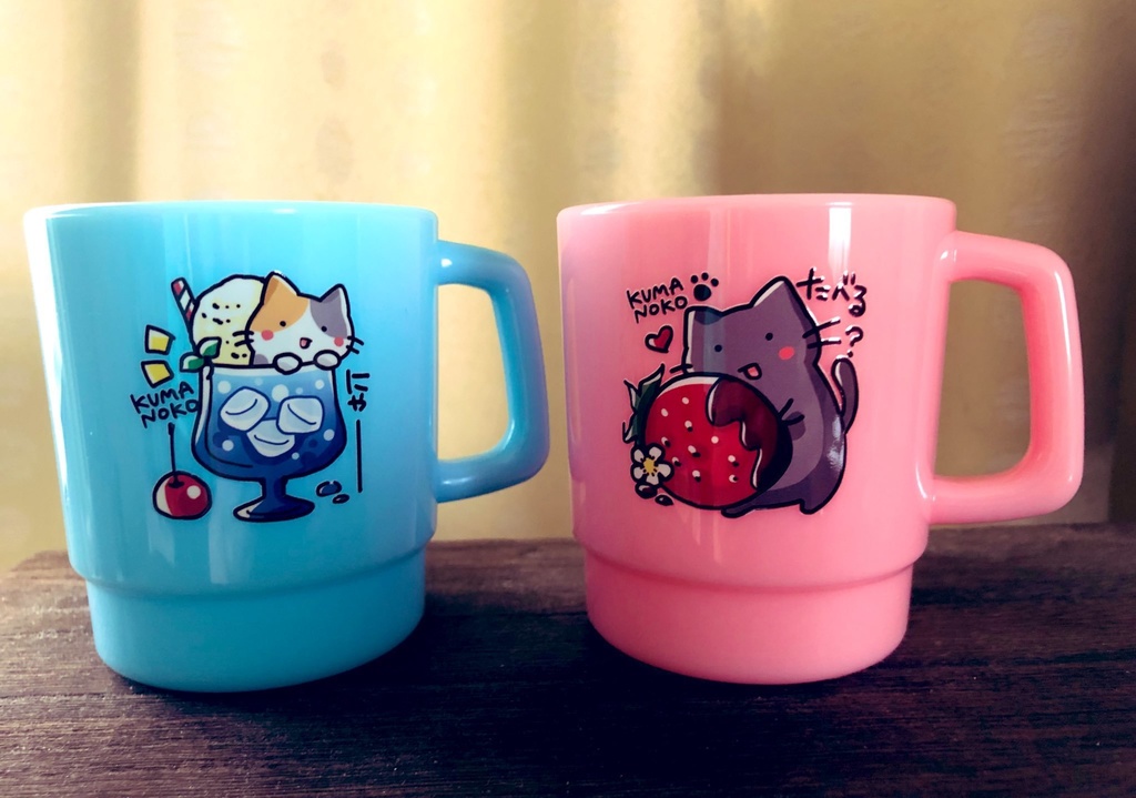 猫のプラマグカップ