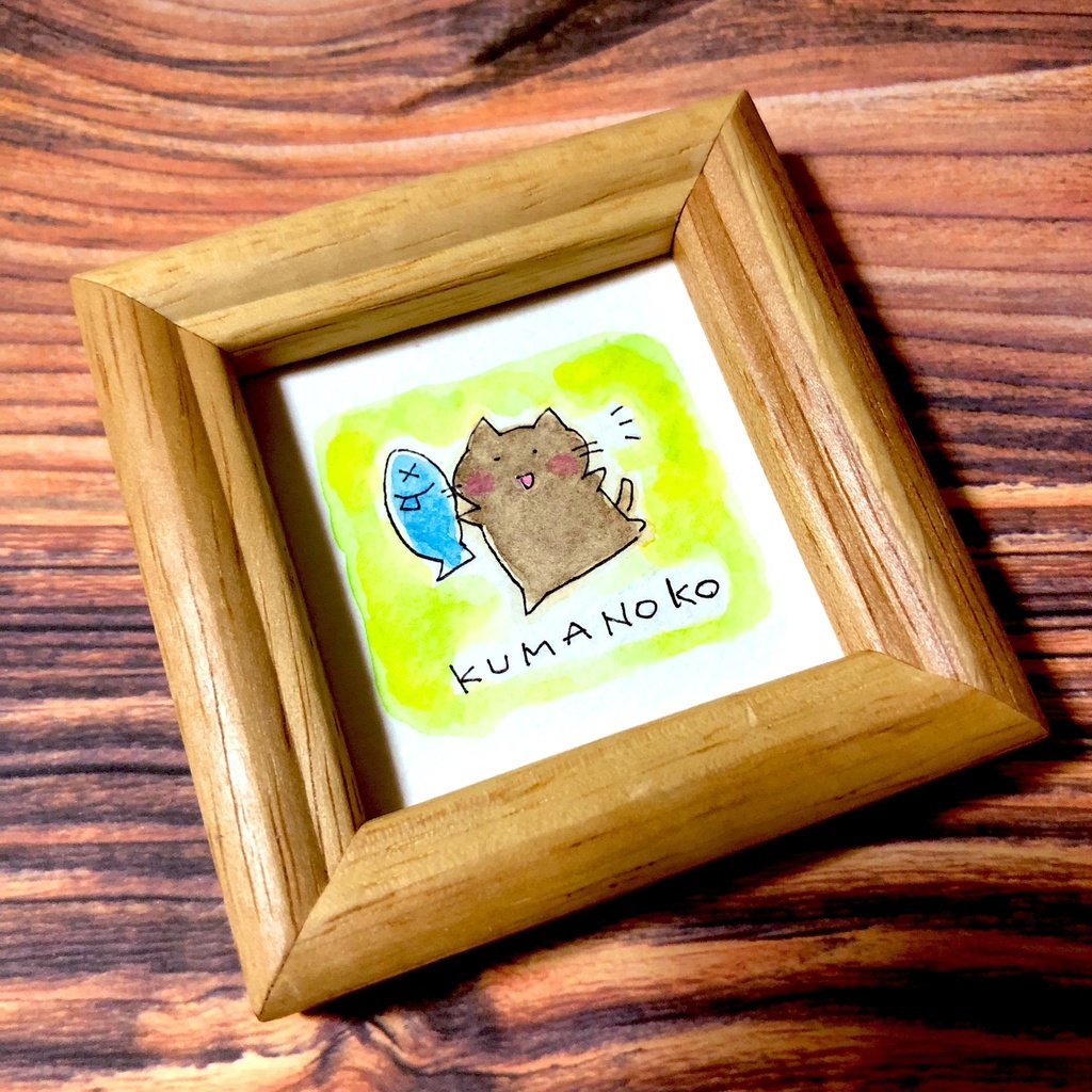 猫の手描きイラスト