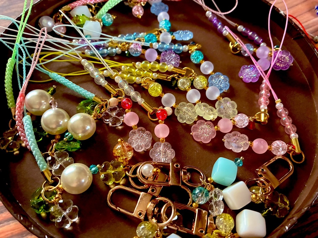 手作りストラップ・キーホルダー