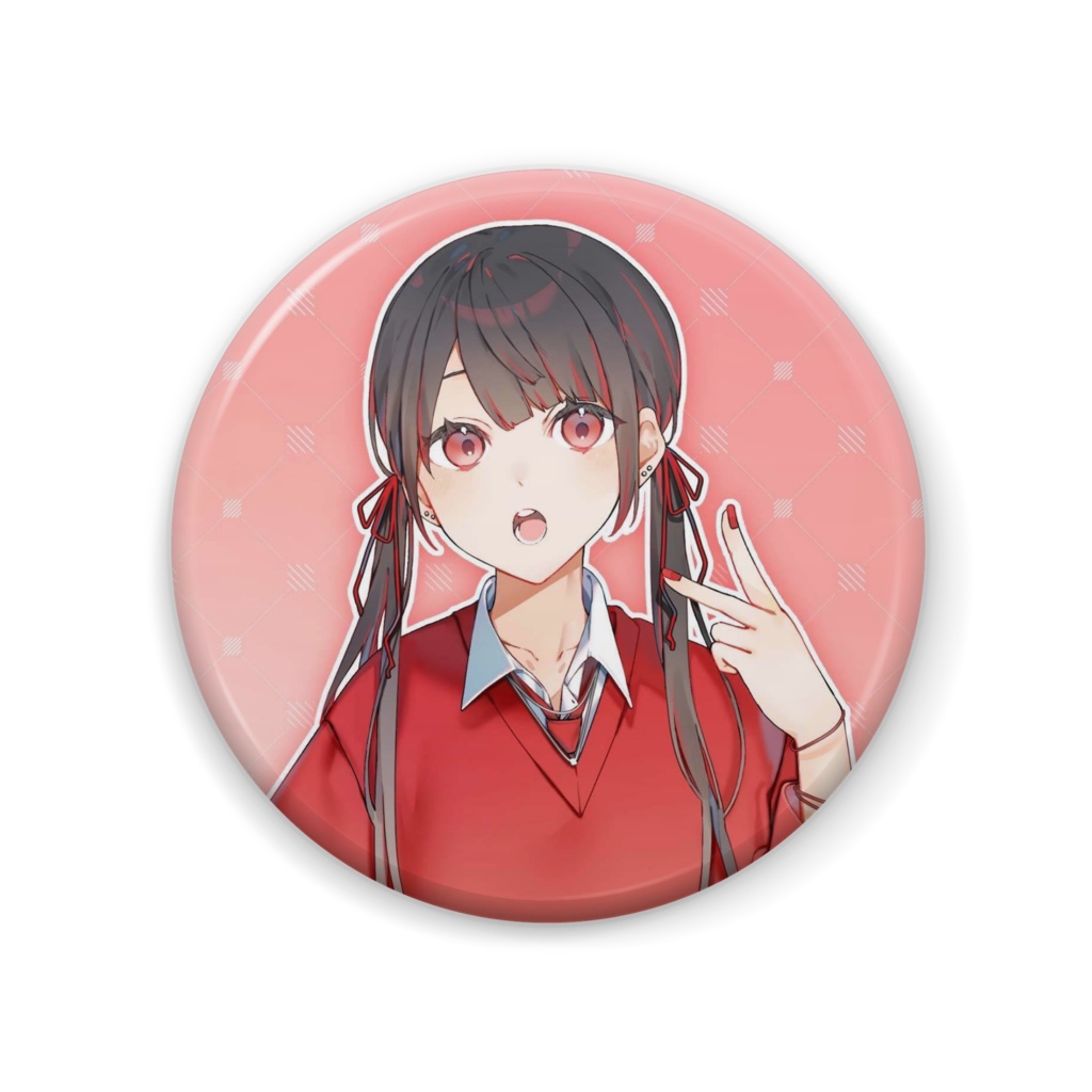 あてちゃん　缶バッジ