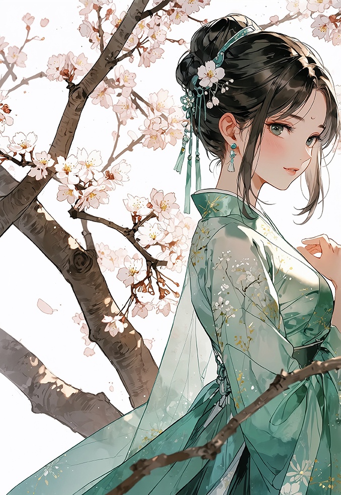 【漢服 × 四季】｜花影の春・桜の章