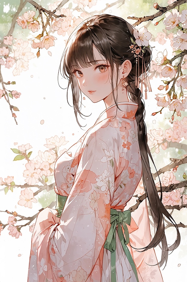 🌸《花の季節、旗袍で咲く・杏花章（あんずのはな章）》