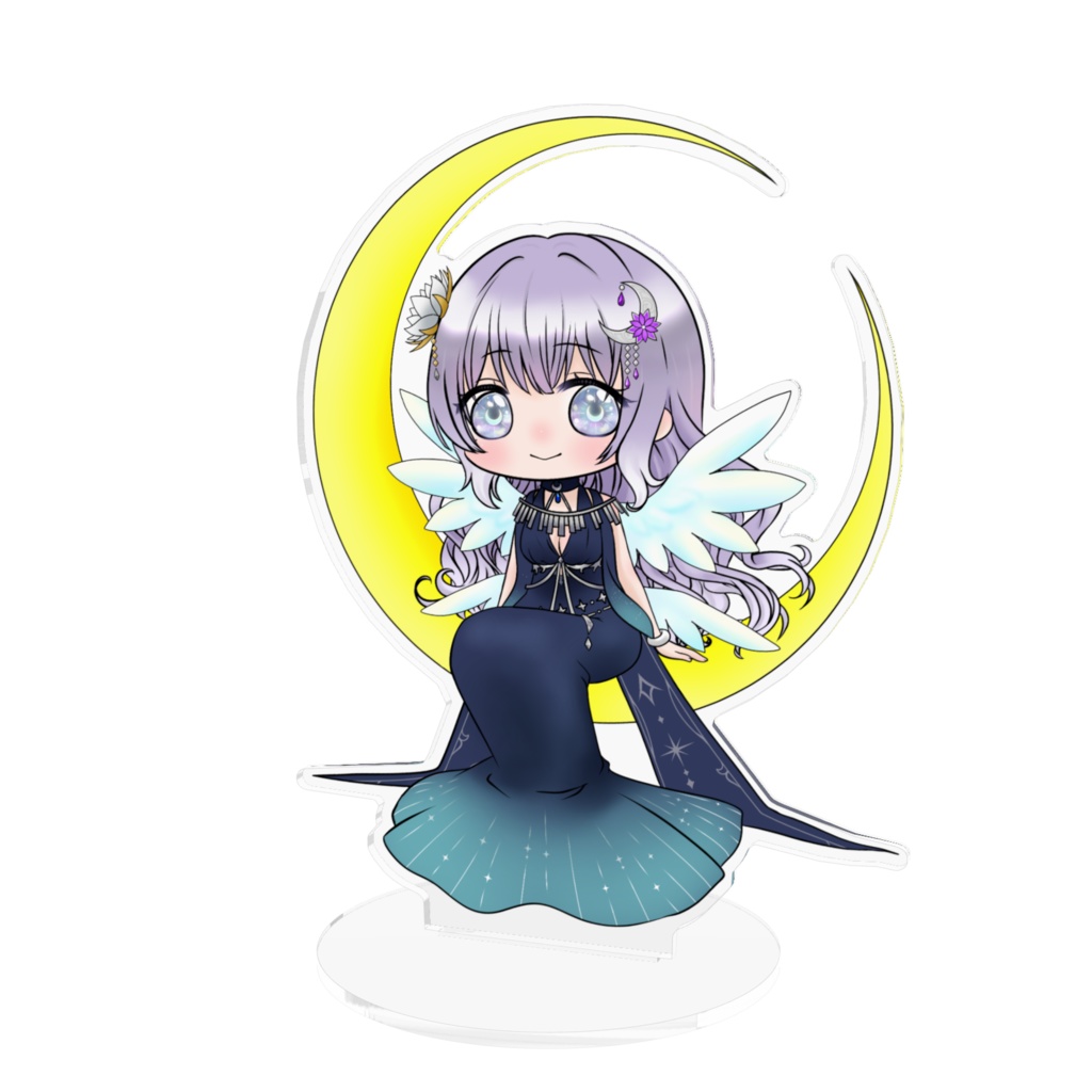 月の椅子 アクリルフィギュア