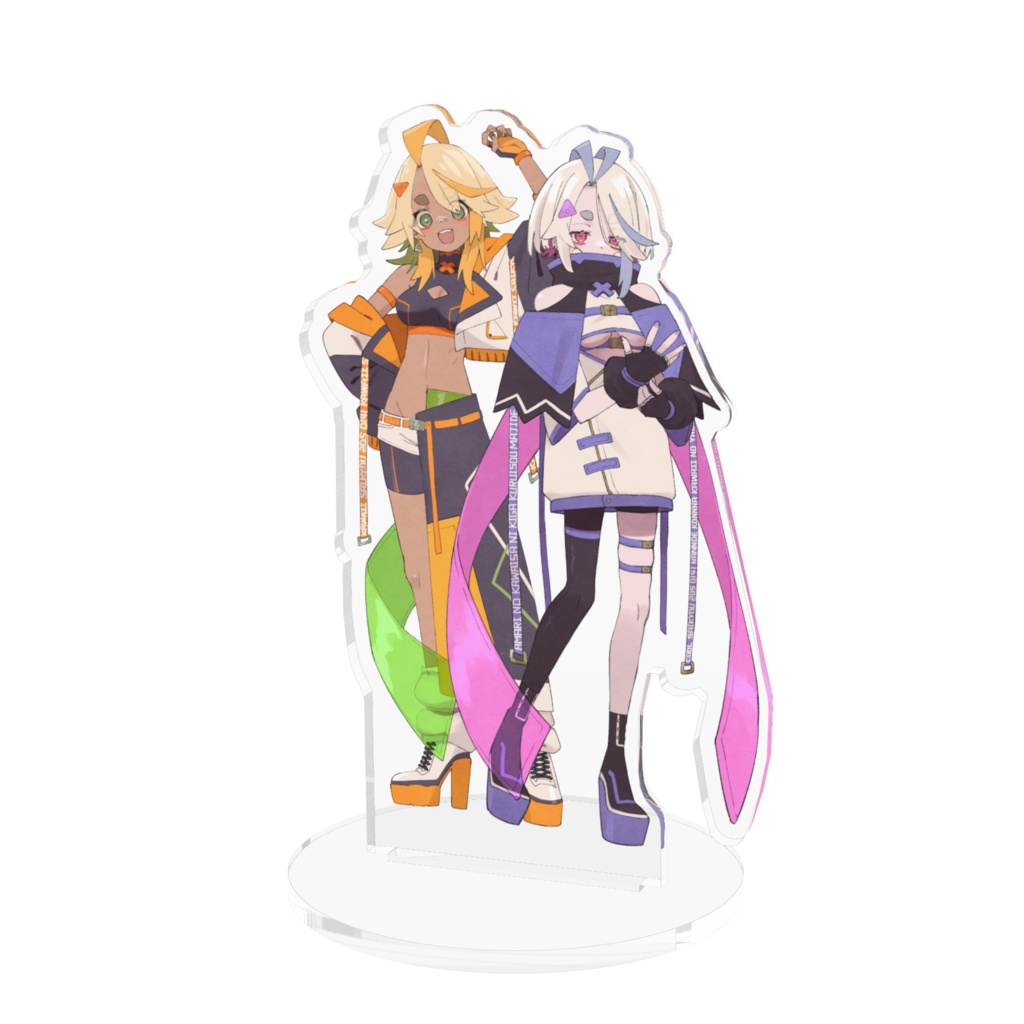 真己&ニータ アクスタ