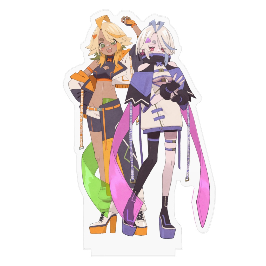 真己&ニータ アクスタ