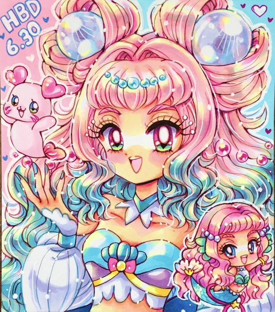 手描きイラスト オリジナル 145