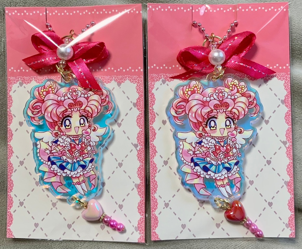 オーロラアクリルキーホルダー(セーラーちびちび)