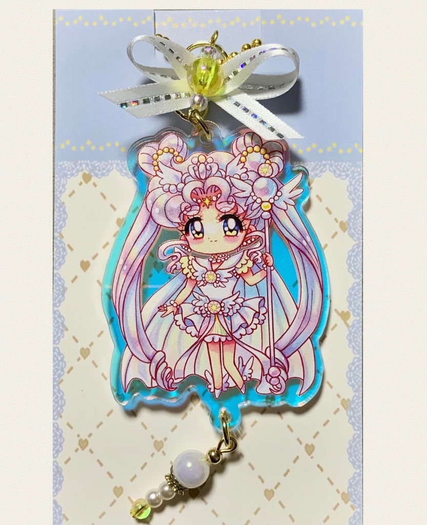 オーロラアクリルキーホルダー(セーラーコスモス)