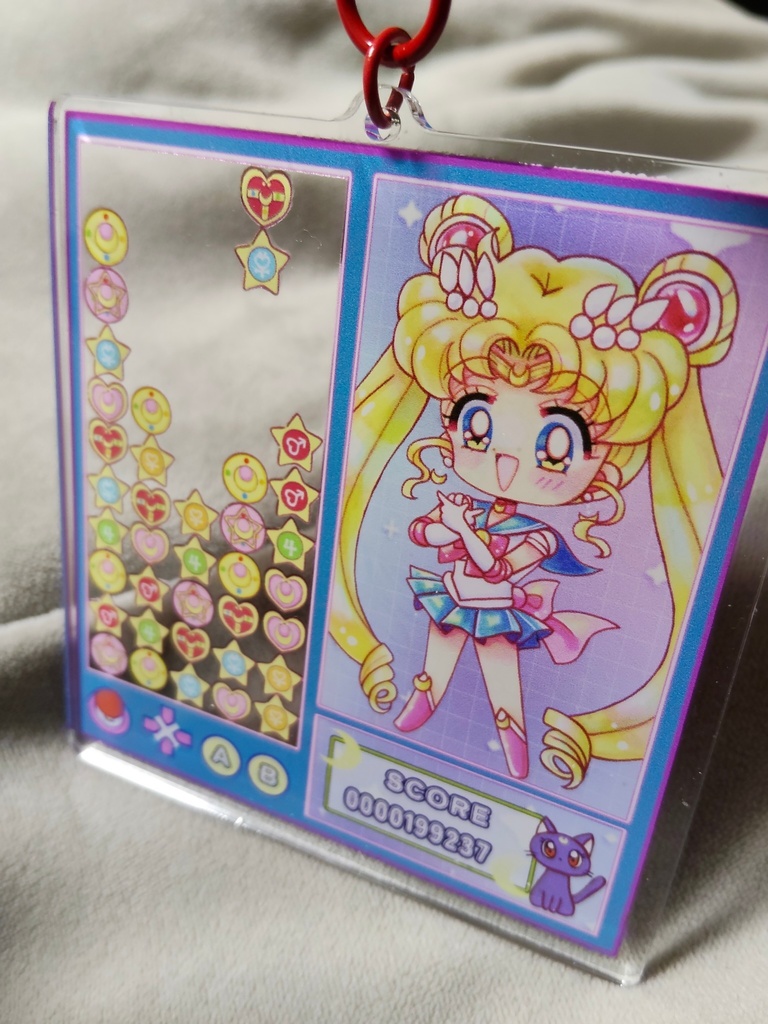 両面アクリルキーホルダー