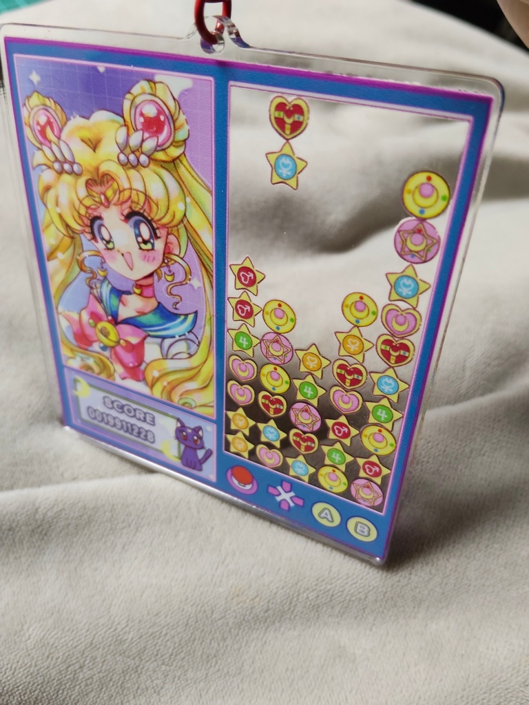 両面アクリルキーホルダー