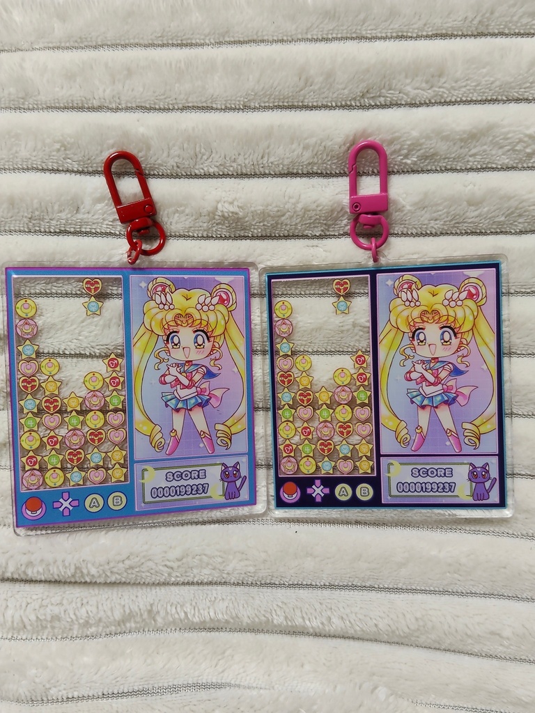 両面アクリルキーホルダー