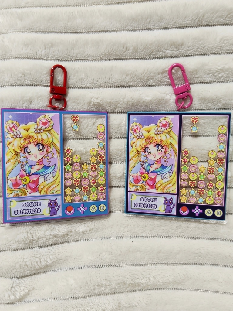 両面アクリルキーホルダー