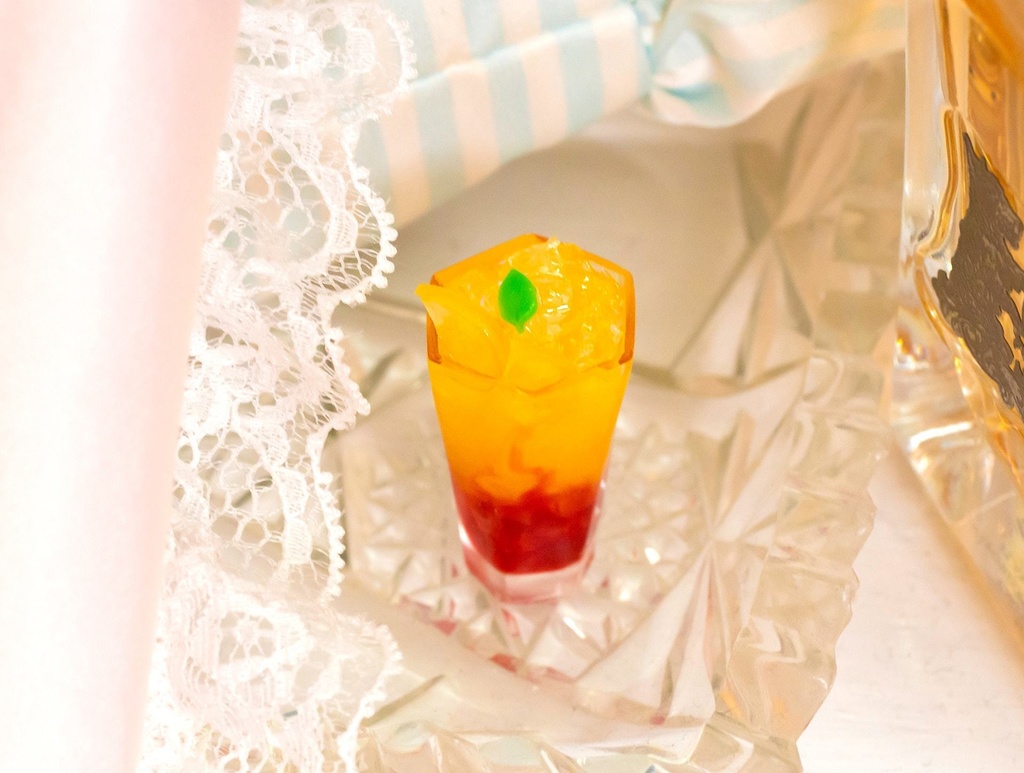 【販売終了】1/3サイズ カクテルグラストリオ