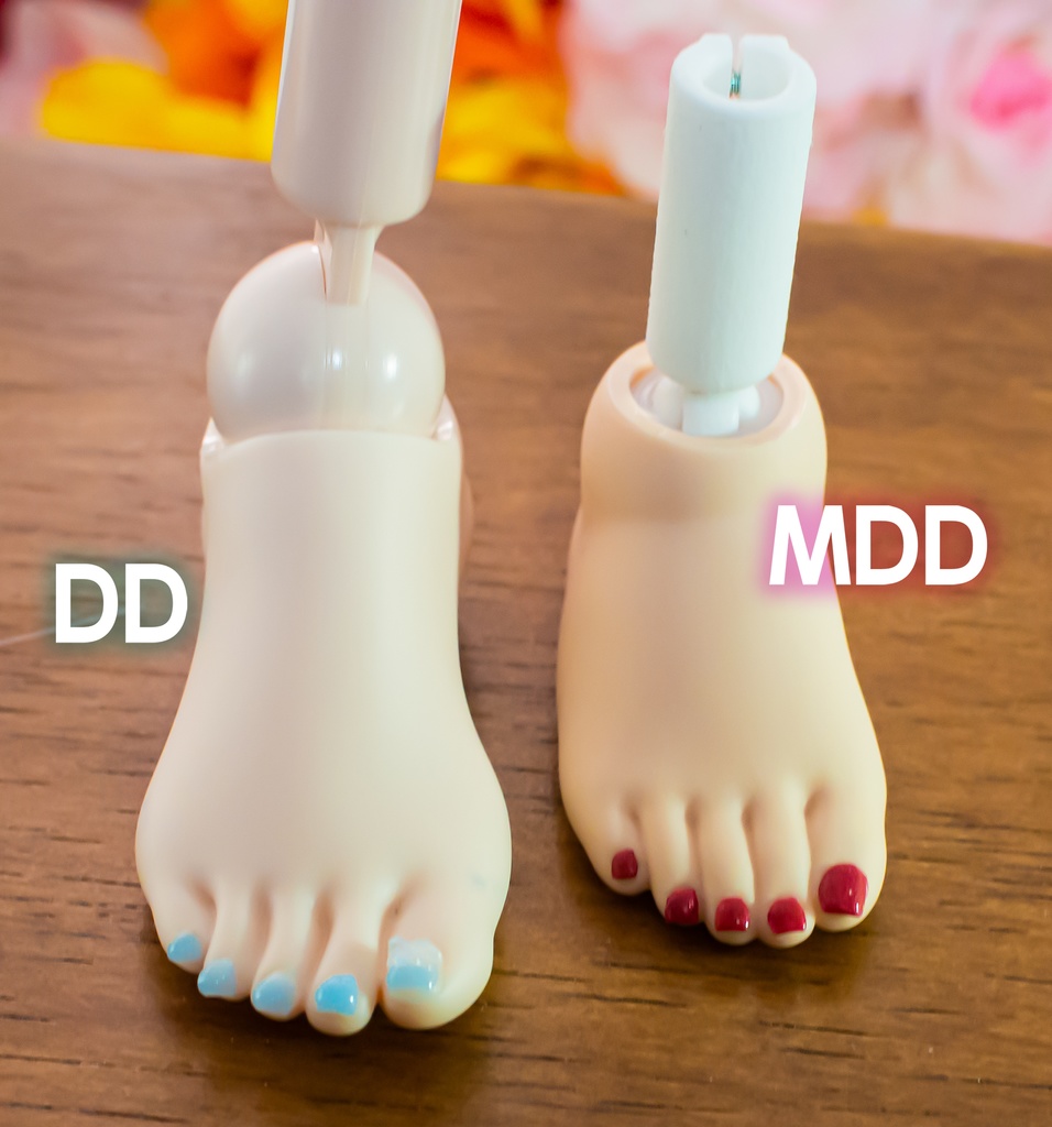 【販売終了】DD・MDD用ネイルチップ(無地・白)