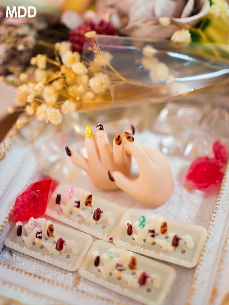 【販売終了】DD・MDD用ネイルチップ(無地・白)