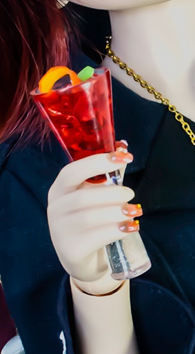 【販売終了】1/3サイズ 冬のカクテルグラス