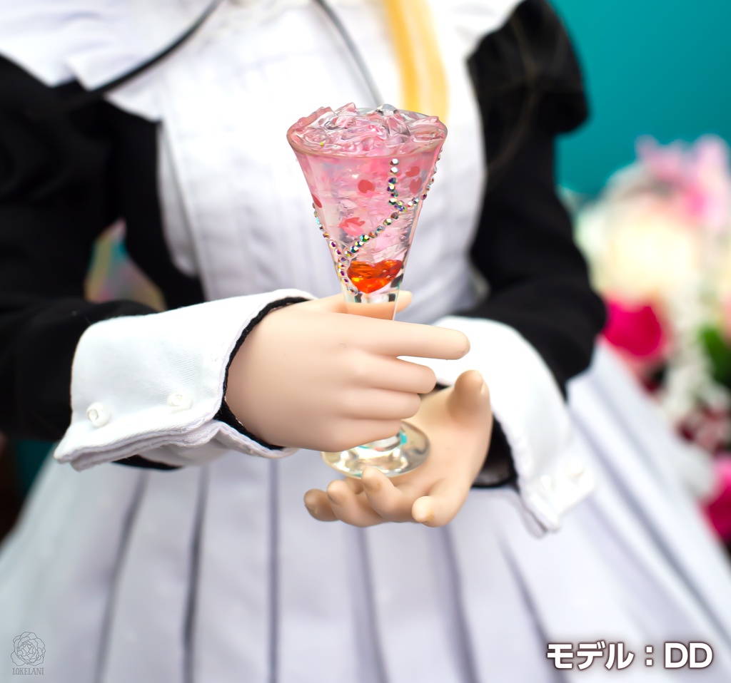 【販売終了】1/3サイズ 花満開桜ドリンク