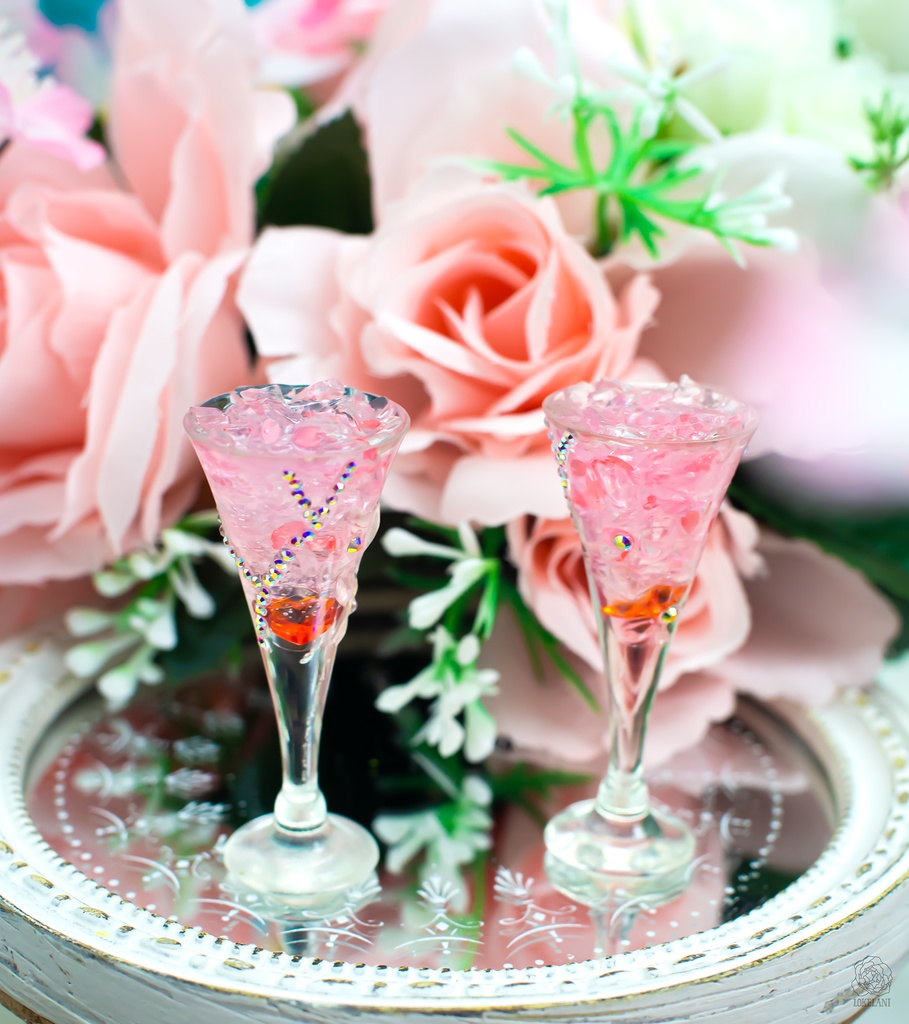 【販売終了】1/3サイズ 花満開桜ドリンク