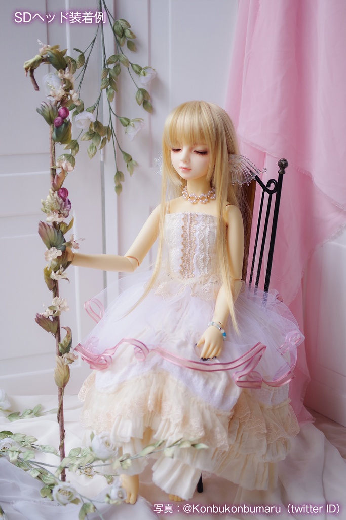 【販売終了・受注品】きれいな耳ひれアクセサリー(マーメイド・パールホワイト)