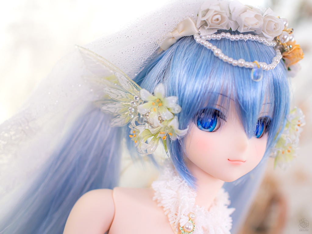 【受注品】きれいな耳ひれアクセサリー(天使羽)