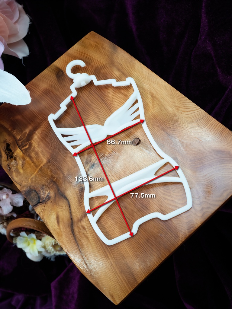 【販売終了】ランジェリーハンガー (aile d'oreコラボver)