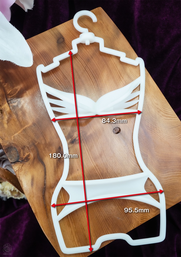 【販売終了】ランジェリーハンガー (aile d'oreコラボver)