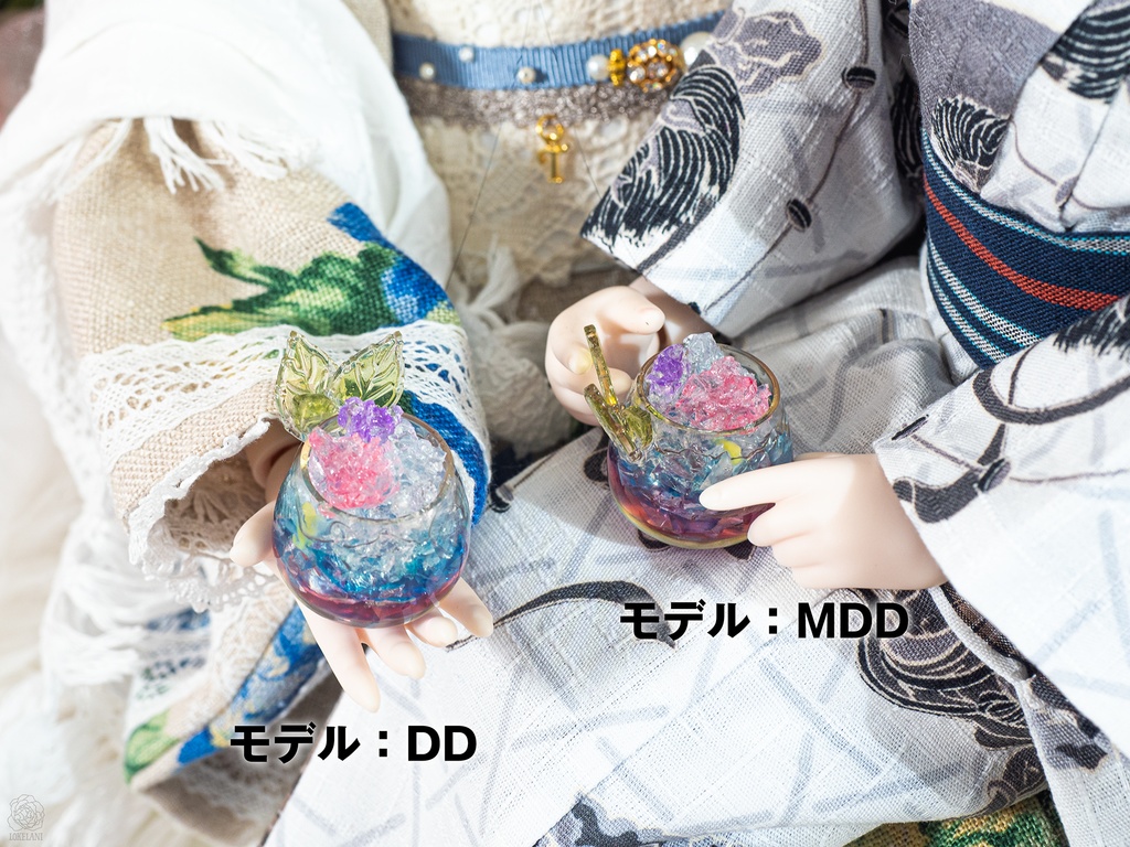 【販売終了】きれいなソーダ水-紫陽花