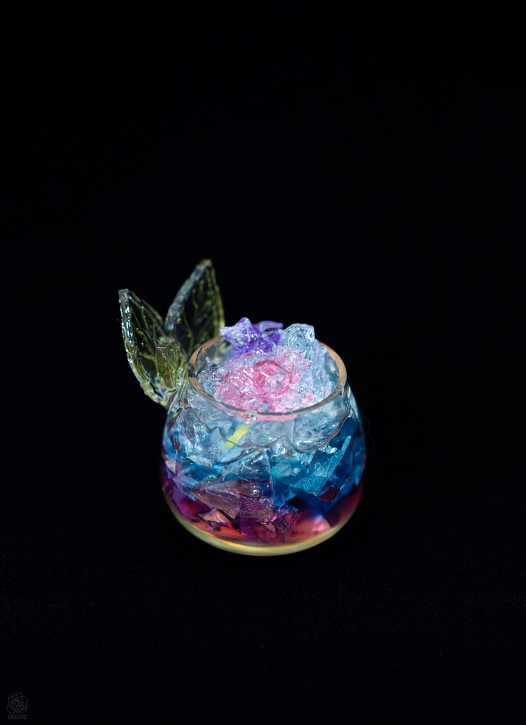 【販売終了】きれいなソーダ水-紫陽花