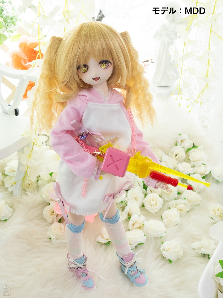 【受注品】1/4サイズ 水の出ない水鉄砲風マシンガン